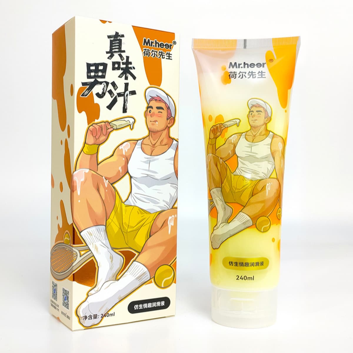Мистер Хир Мистер Хир настоящий мужской сок, смазка с высокой степенью имитации аромата, освежающая эссенция, смазка оптом