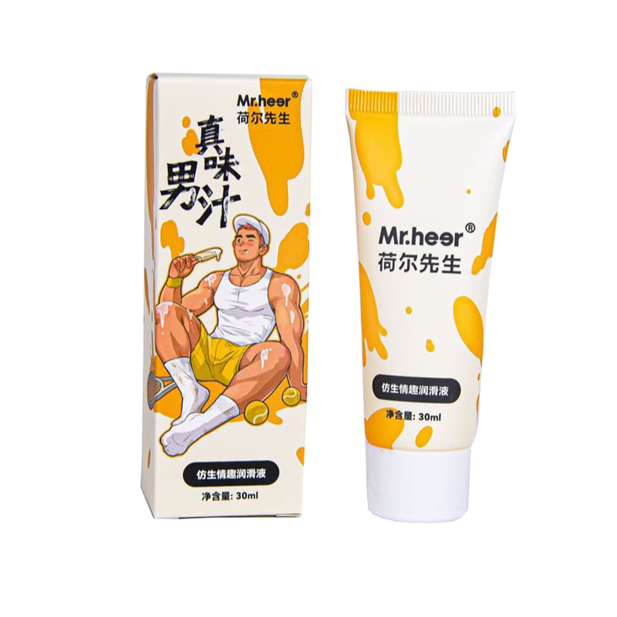 Мистер Хир Мистер Хир настоящий мужской сок, смазка с высокой степенью имитации аромата, освежающая эссенция, смазка оптом