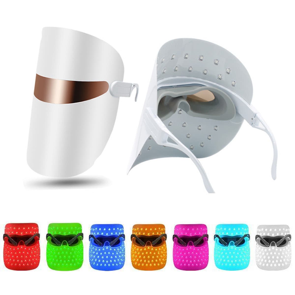 Трансграничная маска для лица инструмент для омоложения кожи светодиодный спектрометр маска для красоты электронный...