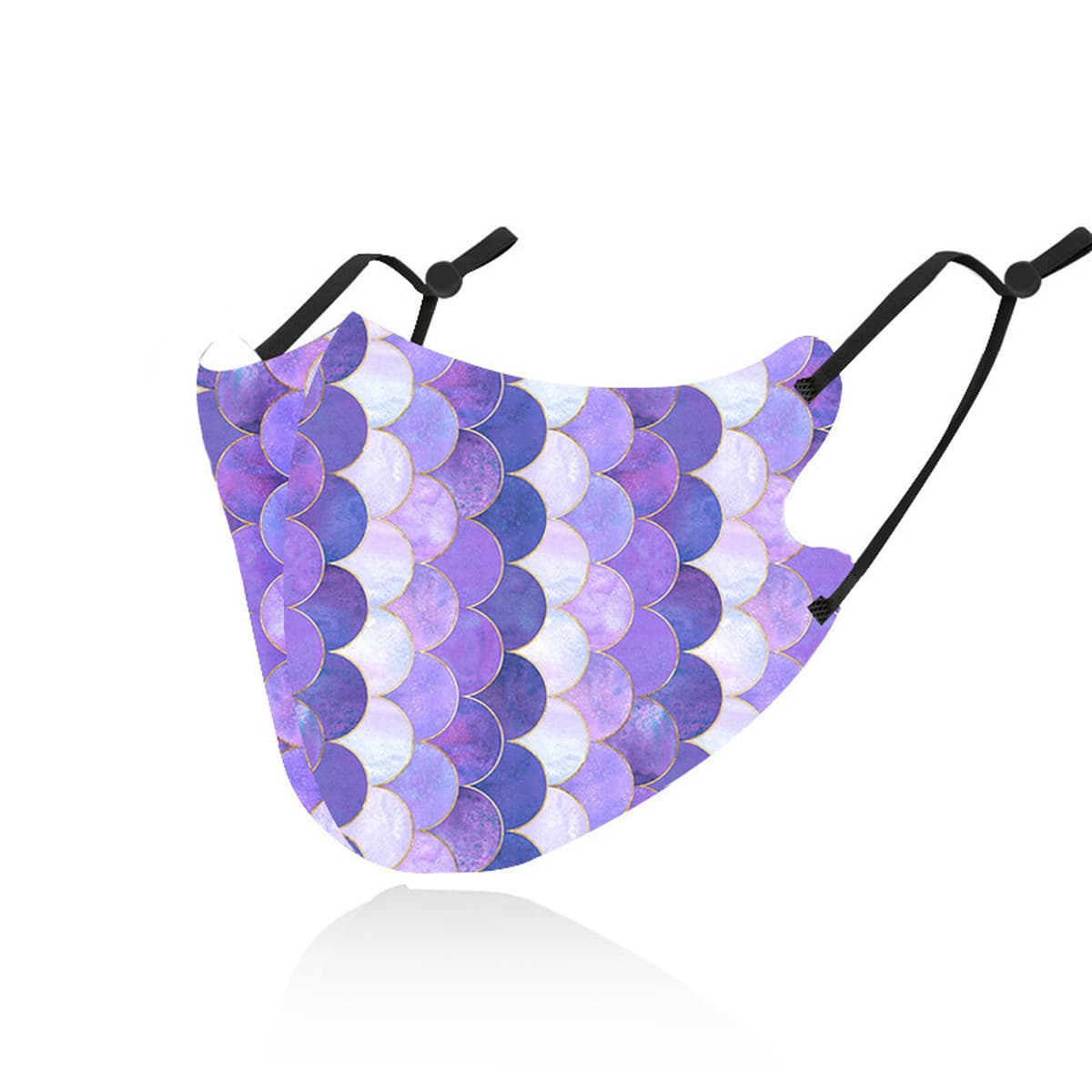 Новая трехмерная Тканевая маска с 3D принтом, Женская моющаяся дышащая Солнцезащитная маска с воздушным слоем, Пылезащитная...