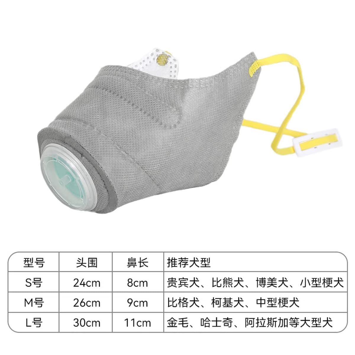 Маски для домашних животных против тумана и загрязнения пыли