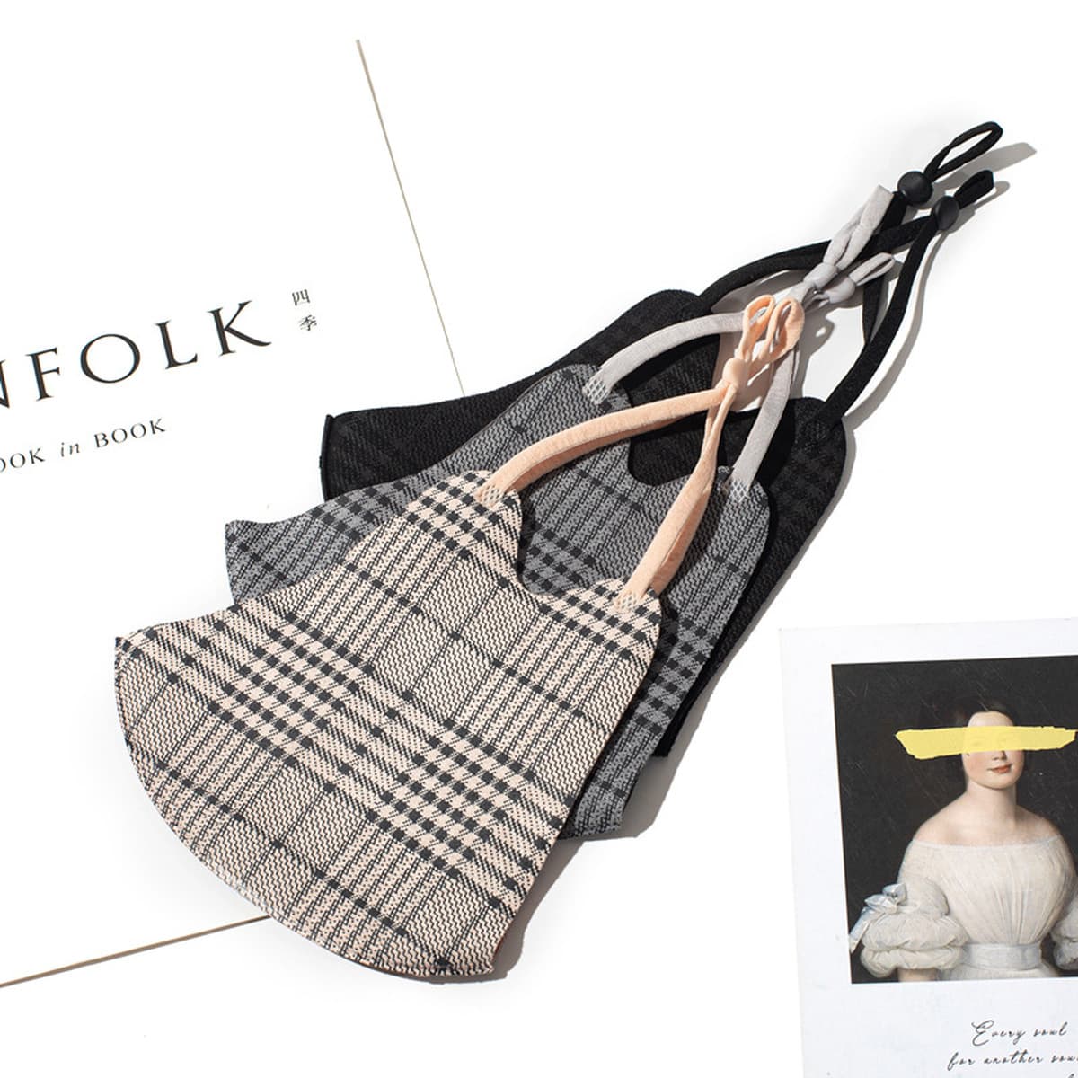 Весной и летом дышащая маска звезды моющаяся бархатная клетчатая маска из оленя с морским воздушным слоем космическая...