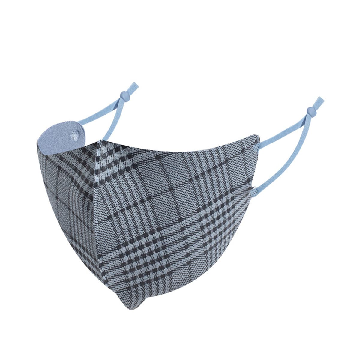 Весной и летом дышащая маска звезды моющаяся бархатная клетчатая маска из оленя с морским воздушным слоем космическая...