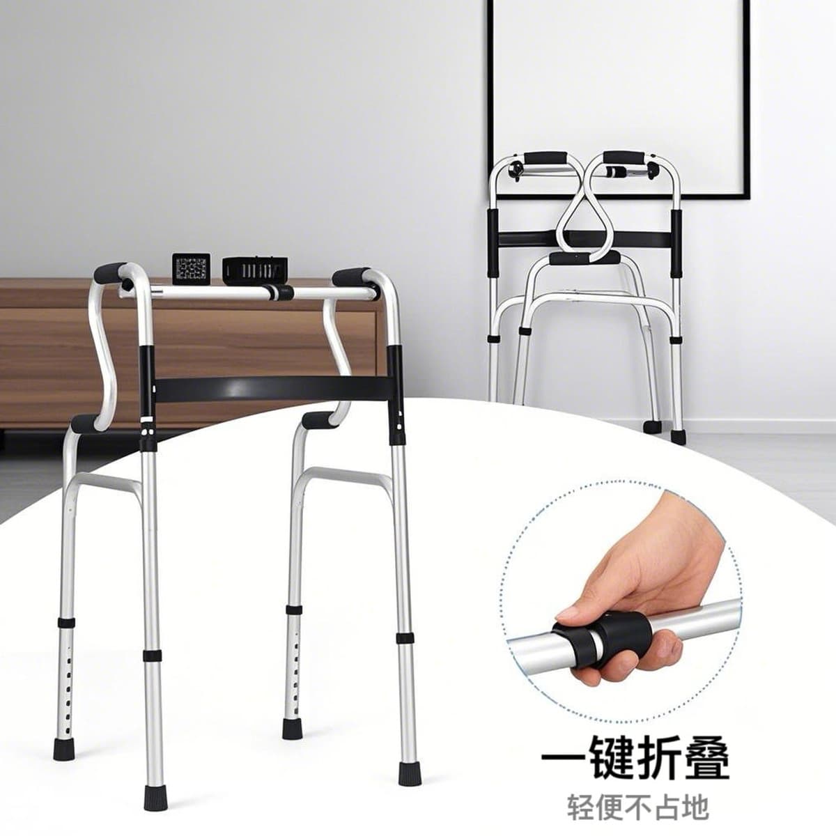 Средство для ходьбы для пожилых людей с колесами, реабилитационное средство для пожилых людей, можно сидеть и ходить,...