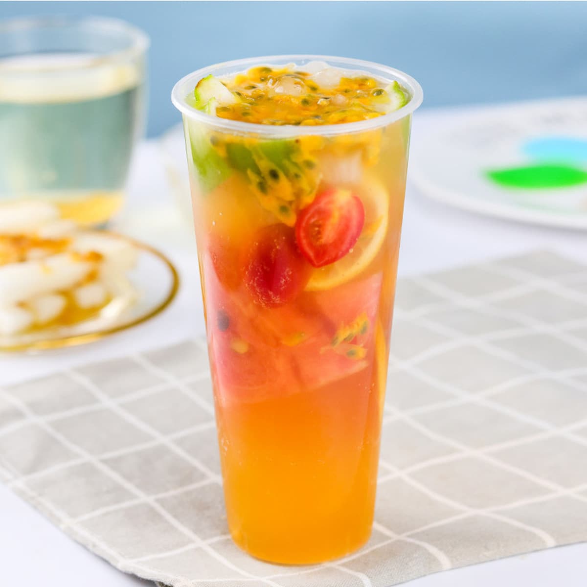 Коммерческий фруктовый чай с молочным чаем