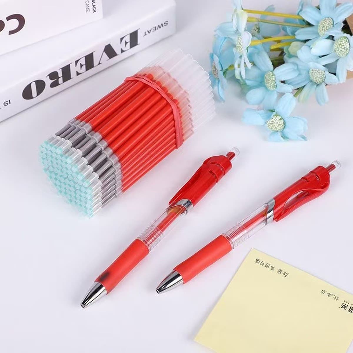 K35 нажимная черная глиняная ручка подпись быстросохнете 0,5 мм для студентов