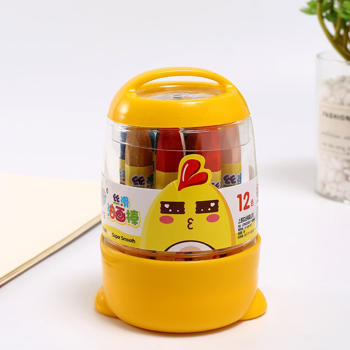 Завод прямого моделирования баррель картина маслом палку 12 цвет 24 цвет 36 цвет детская живопись костюм моющиеся мелки оптом