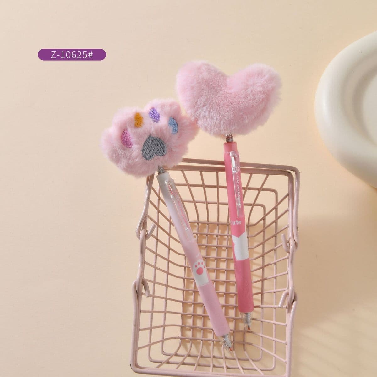 Ручка-плюшевая панда Morning Plush, милая ручка, выдвижная гелевая ручка, черная, креативная, для студентов, канцелярские...
