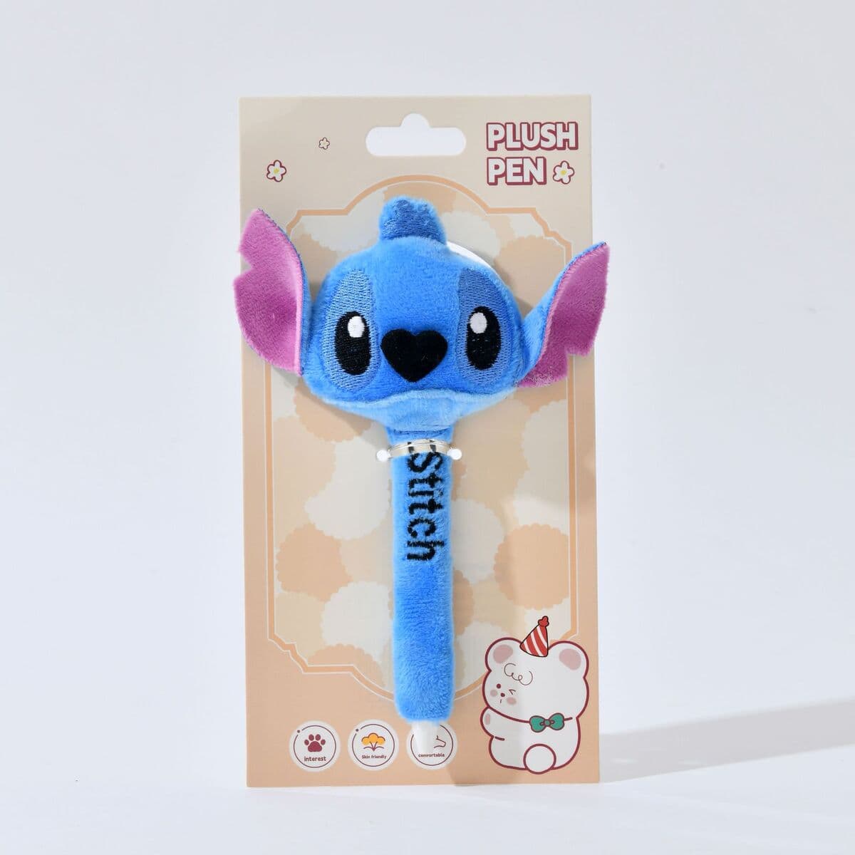 Ручка-плюшевая панда Morning Plush, милая ручка, выдвижная гелевая ручка, черная, креативная, для студентов, канцелярские...